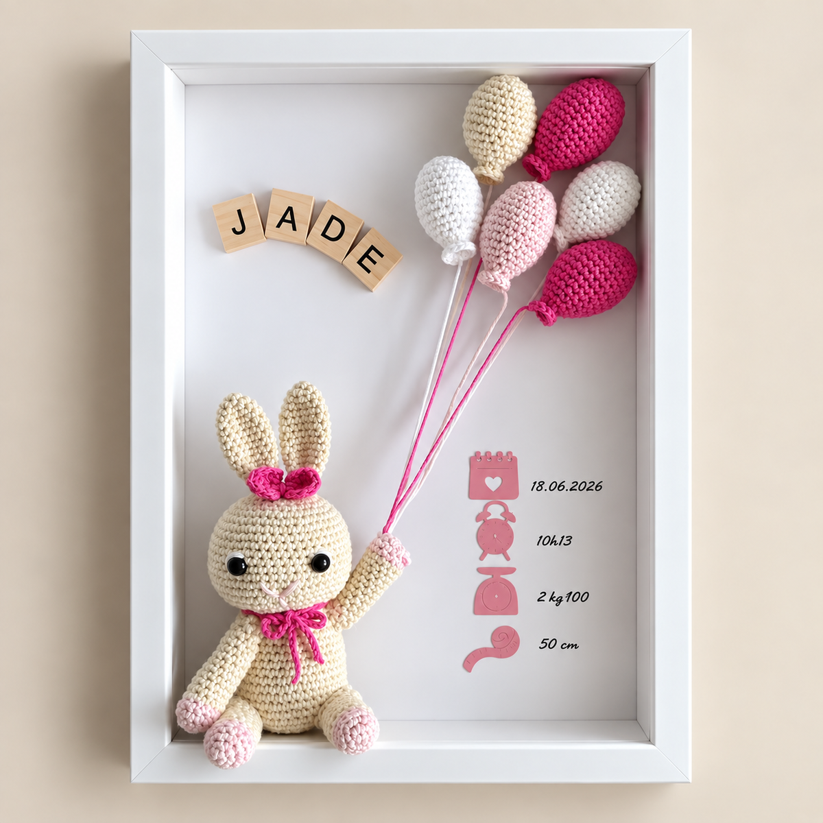 Tableau naissance personnalisé