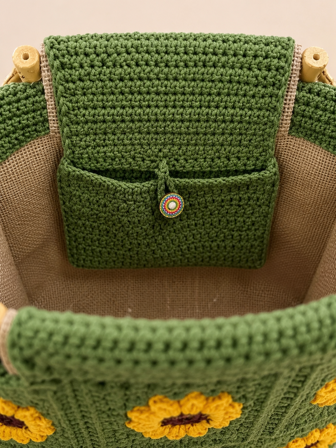 Sac cabas en crochet