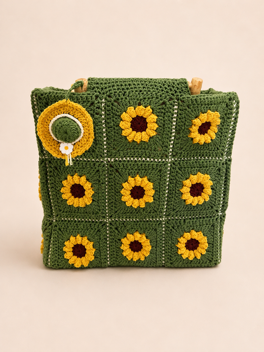 Sac cabas en crochet