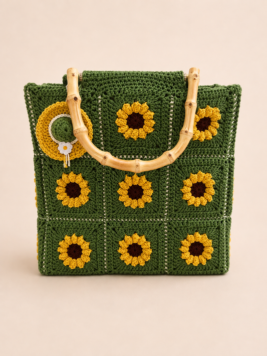 Sac cabas en crochet